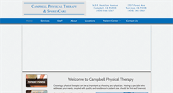 Desktop Screenshot of campbellpt.com